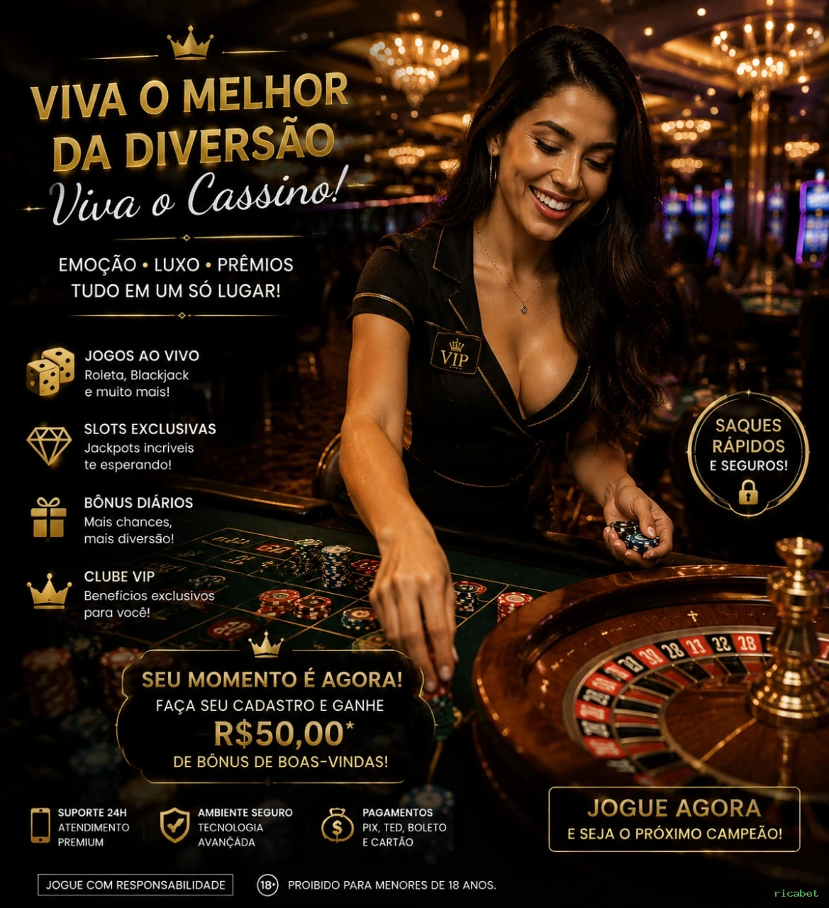 Central de dúvidas rápidas sobre o app ricabet
